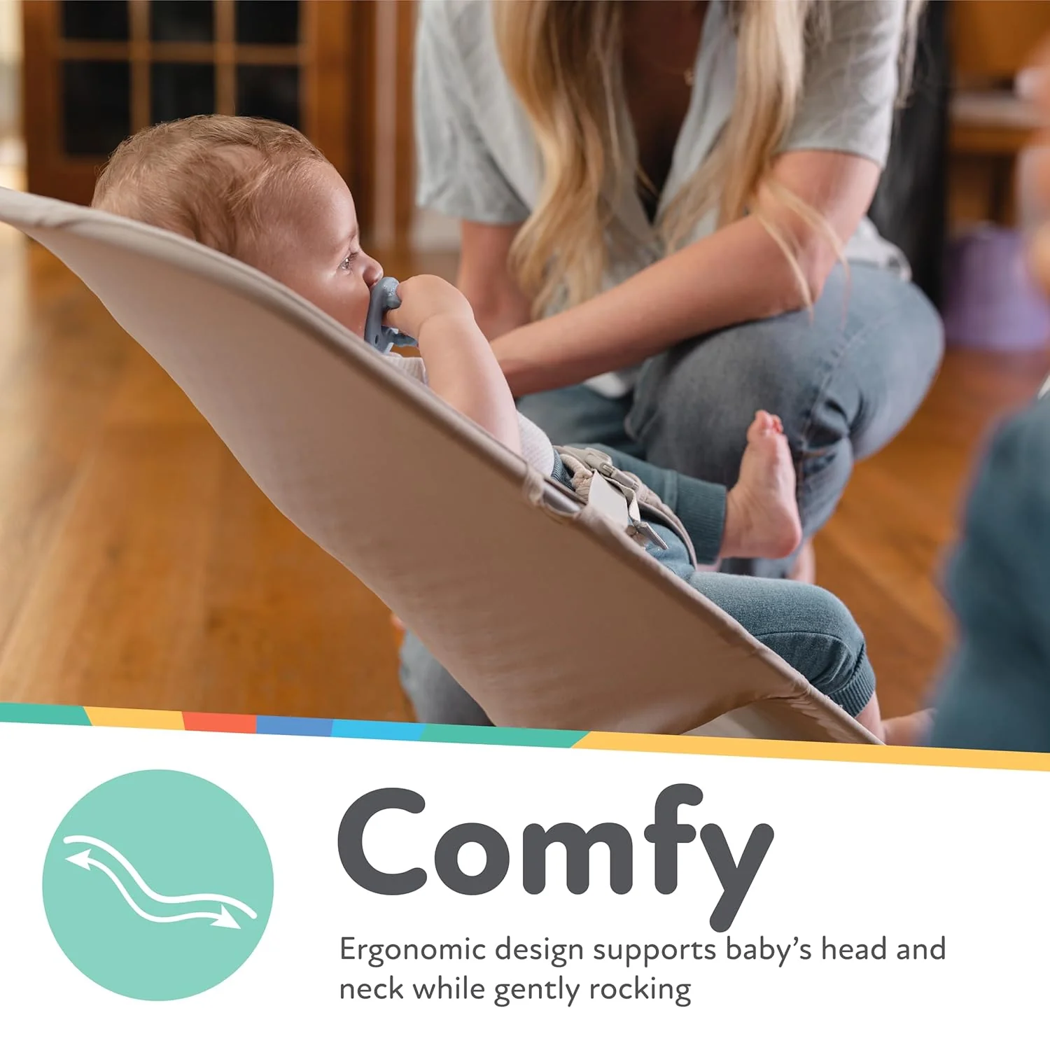 Baby Bouncer Seat | Grey - Image 3
