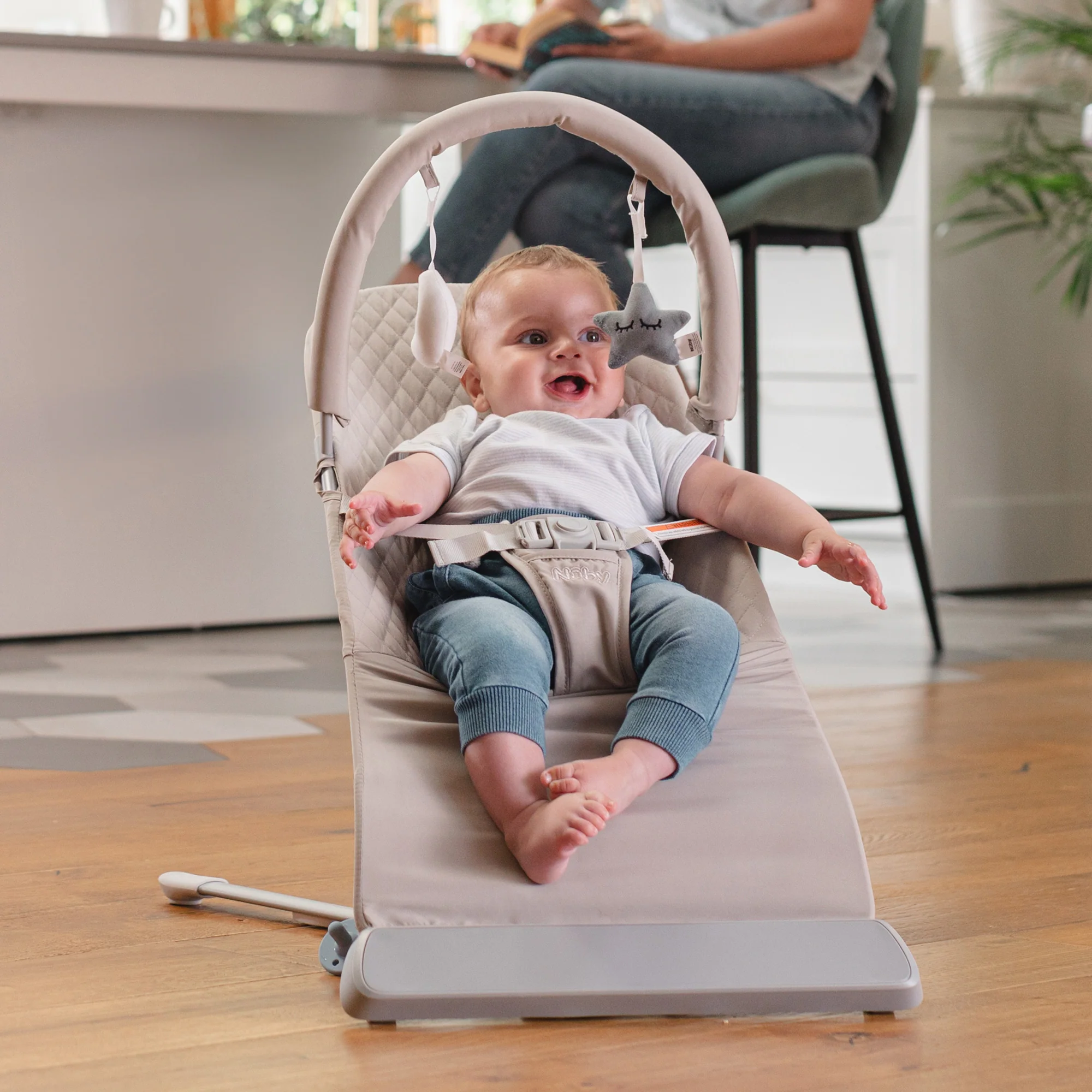 Baby Bouncer Seat | Grey - Image 5