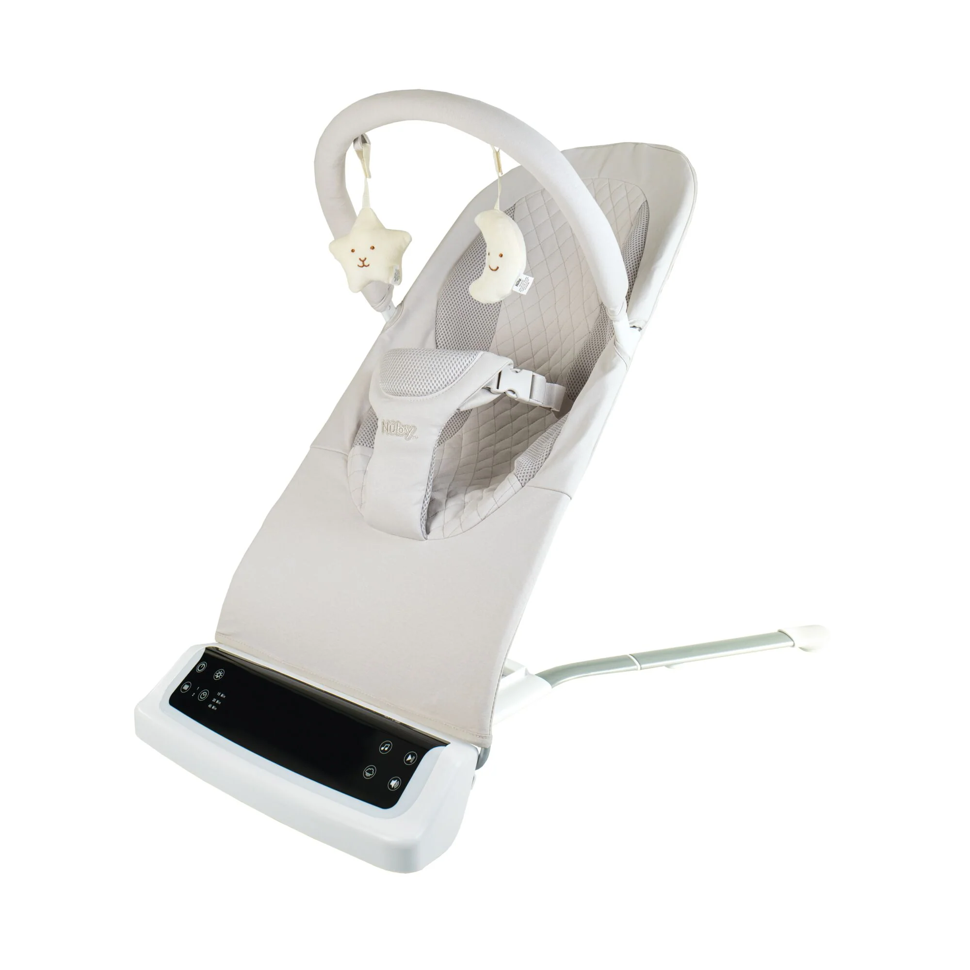 Deluxe Baby Bouncer Seat | Beige - Image 5