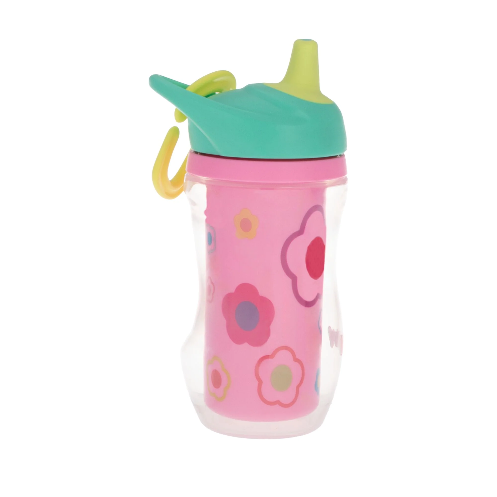 Active Sipper Insulated Cup | Green & Pink - Image 3