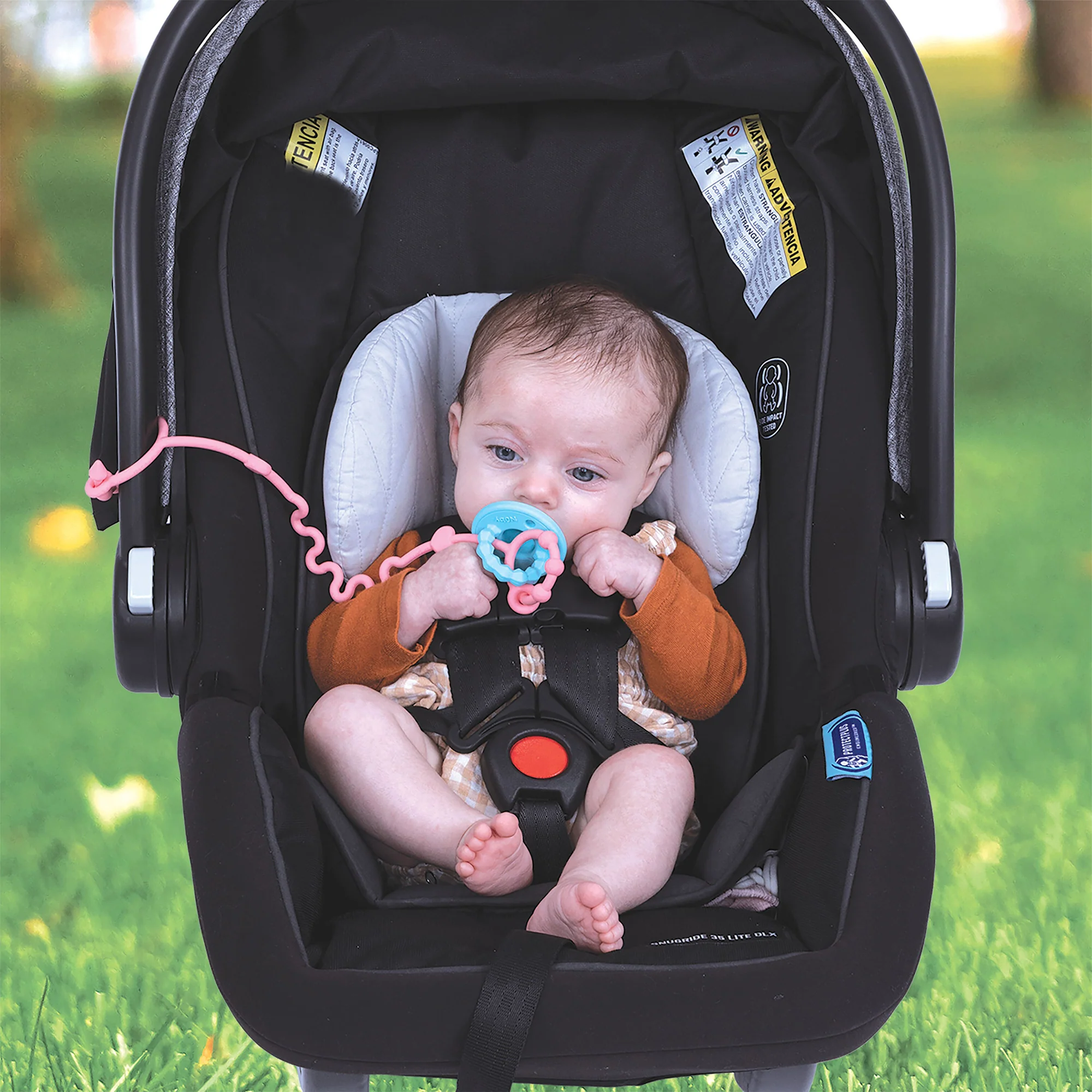 Pacifier & Bottle Bungee Set (4 Pack) - Image 4