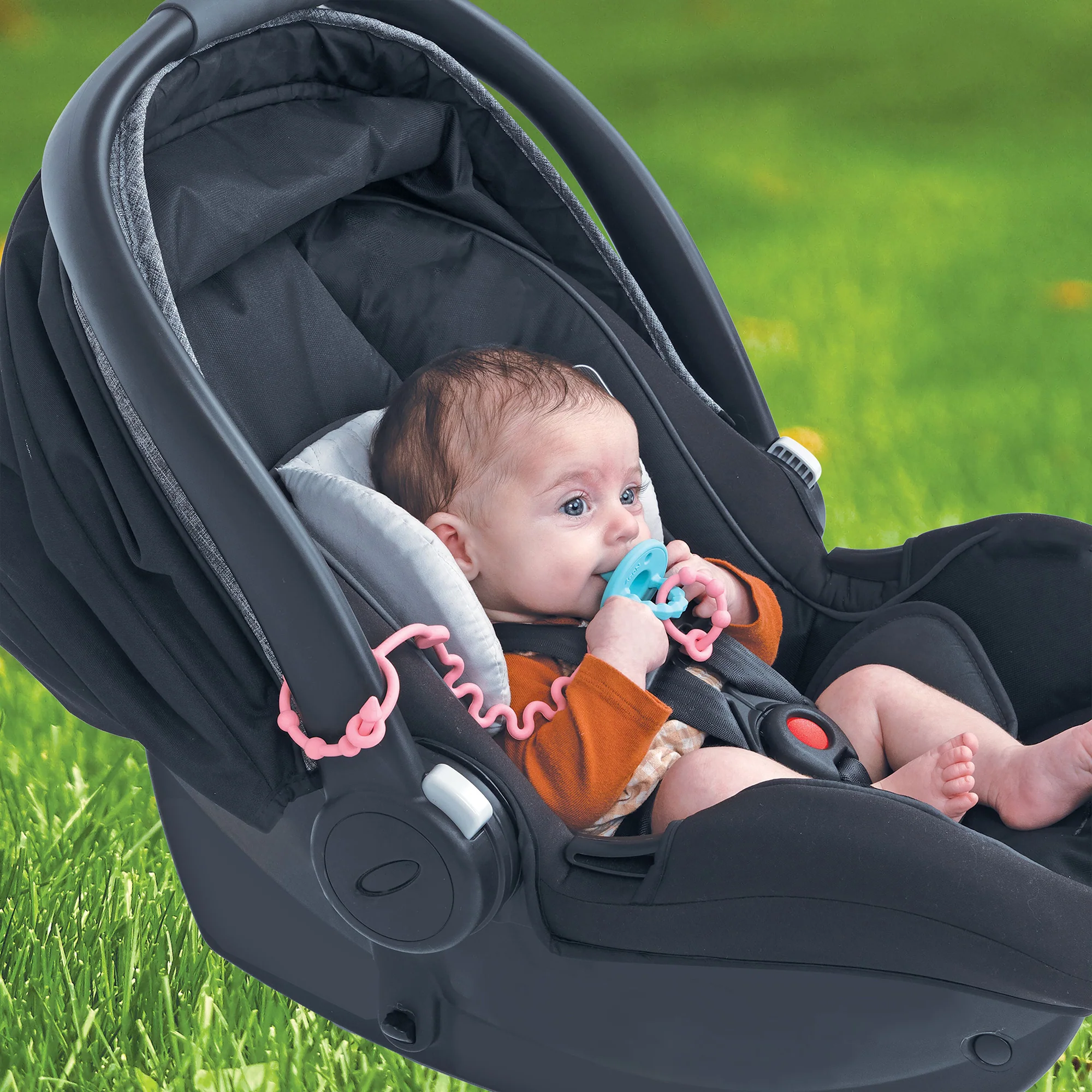 Pacifier & Bottle Bungee Set (4 Pack) - Image 5