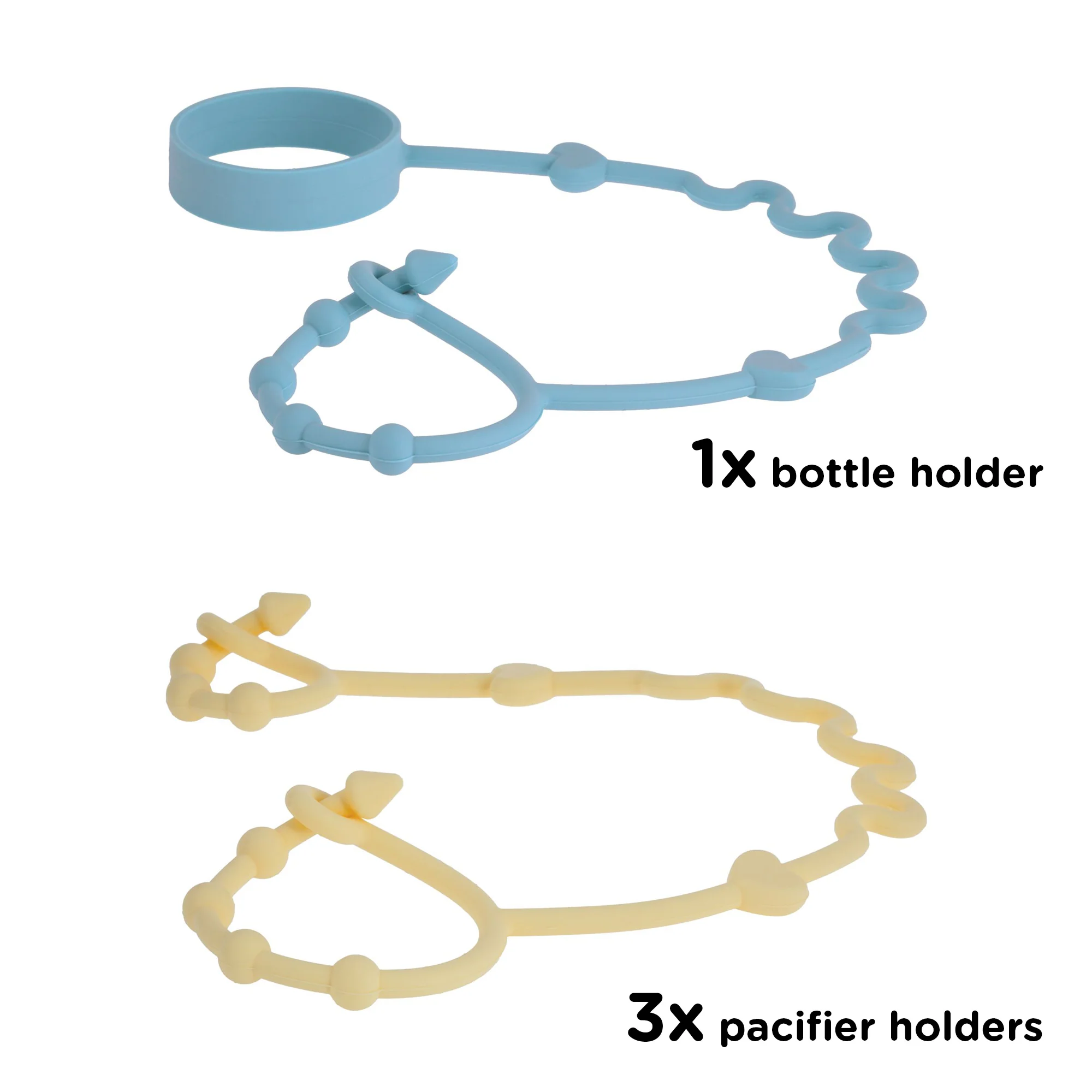 Pacifier & Bottle Bungee Set (4 Pack) - Image 9