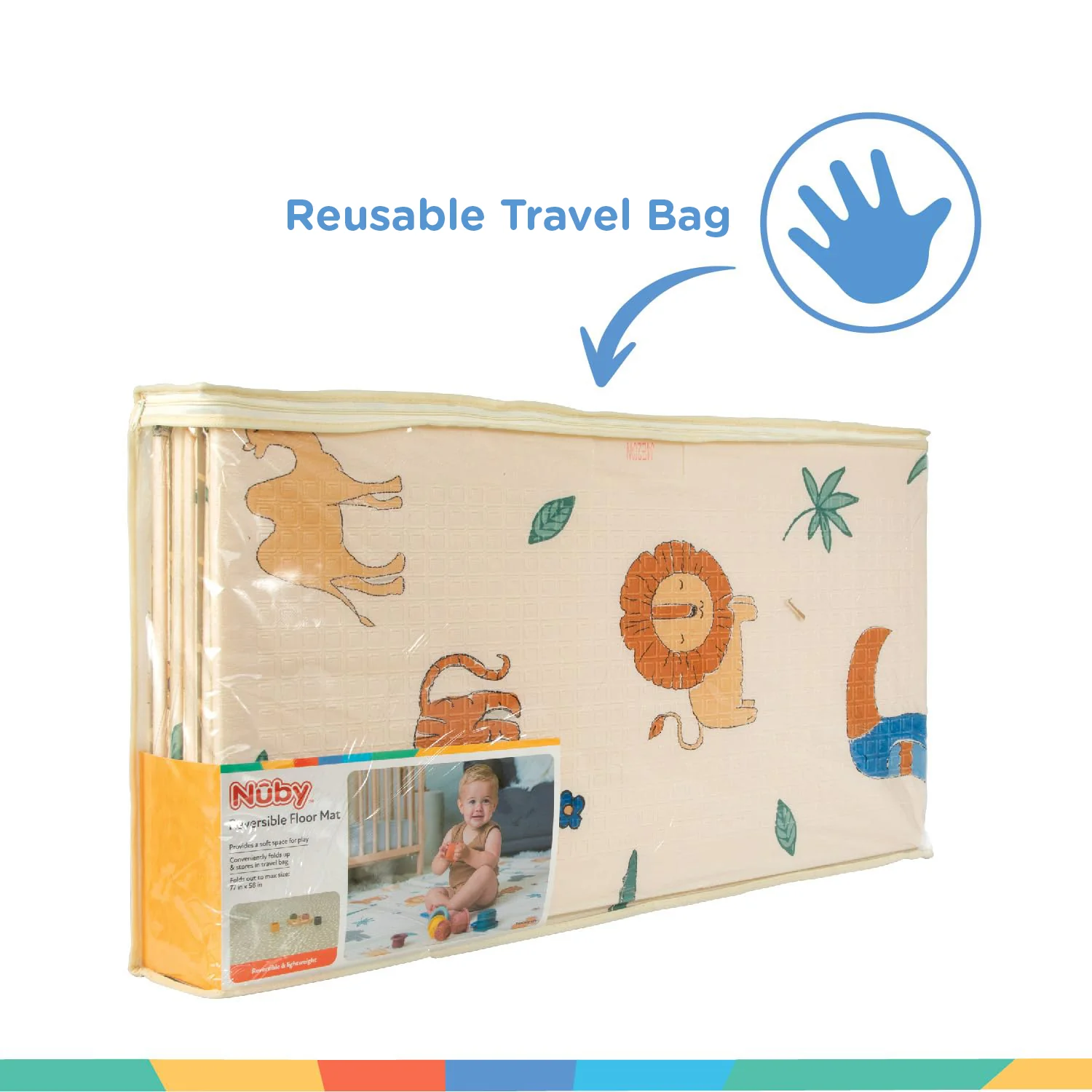 Reversible Floor Mat | Safari - Image 6