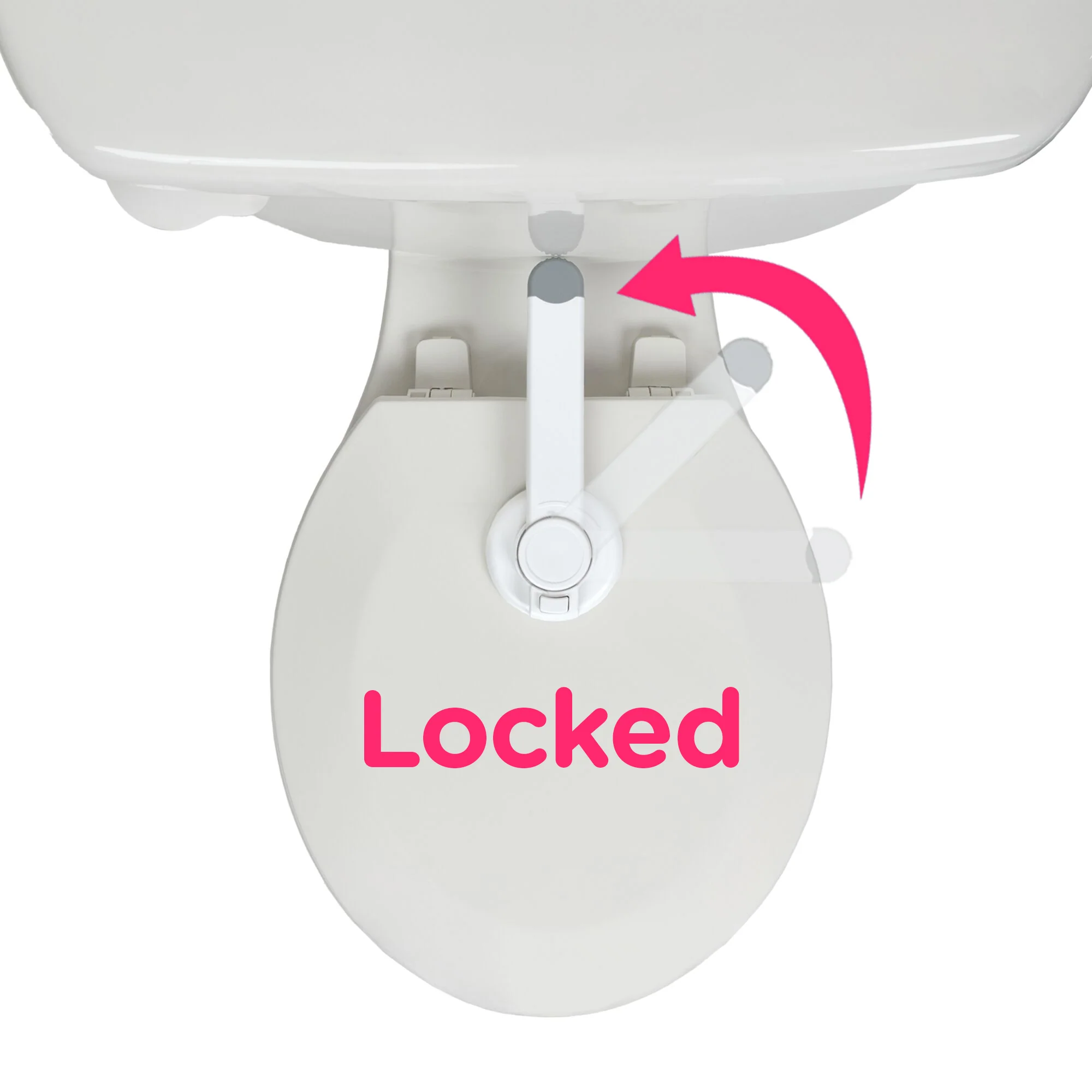 Safety Toilet Lid Lock | 1 Pack - Image 3
