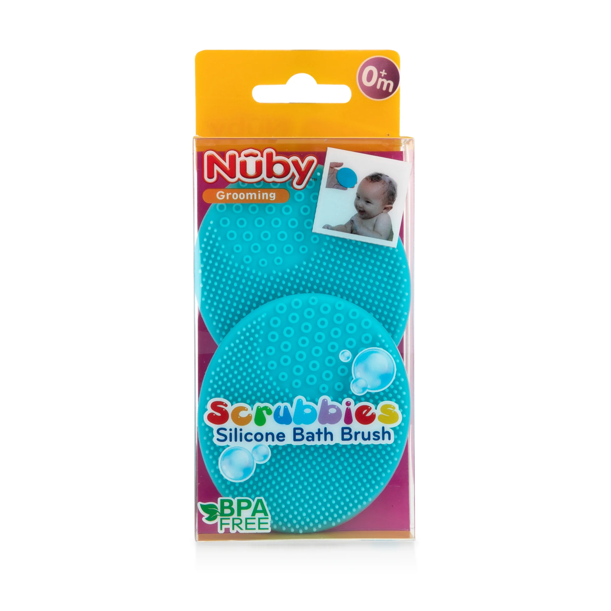 Scrubbies Silicone Bath Brush (2 Pack) - Image 4