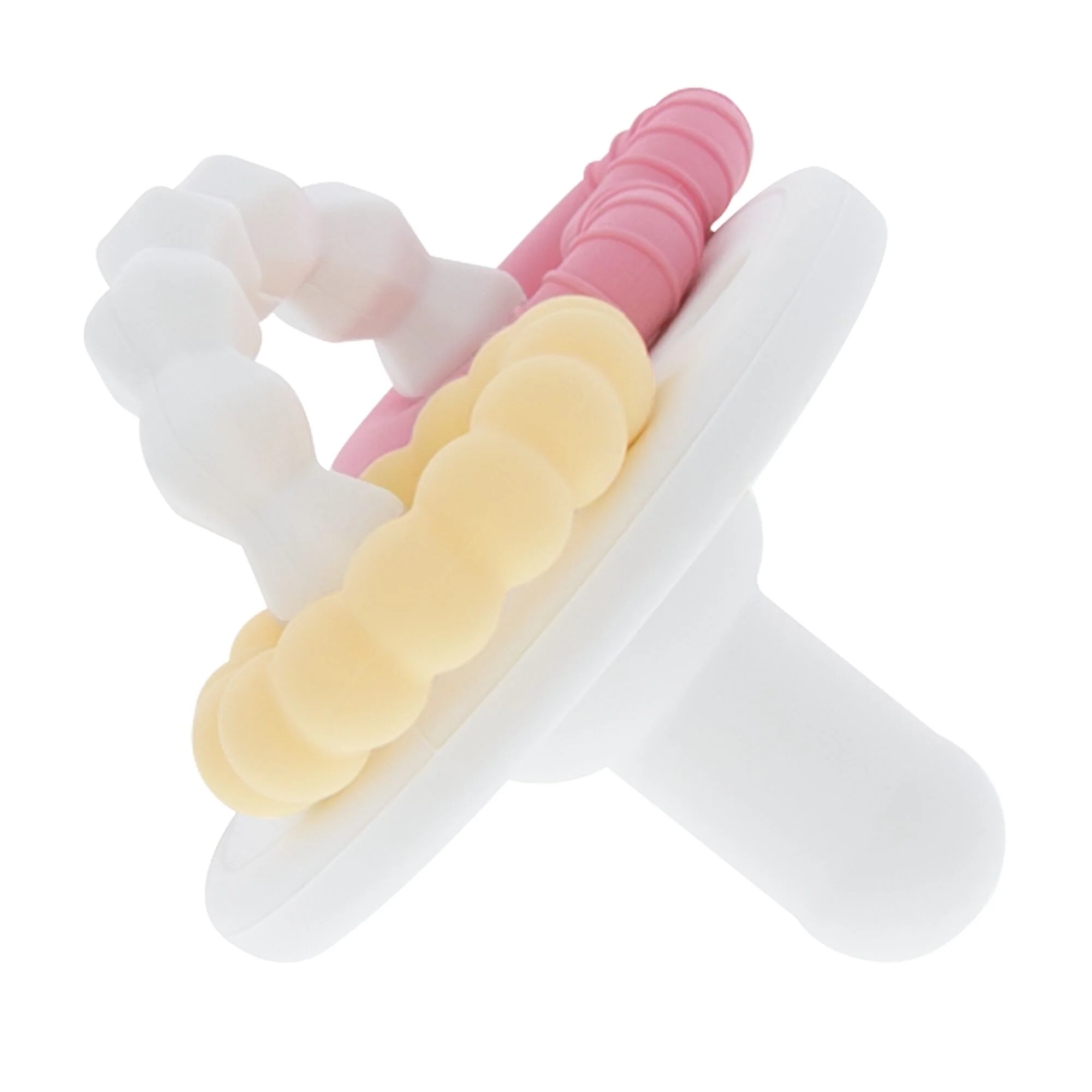 Silicone Charms (2 Pack) | Pink/White - Image 5
