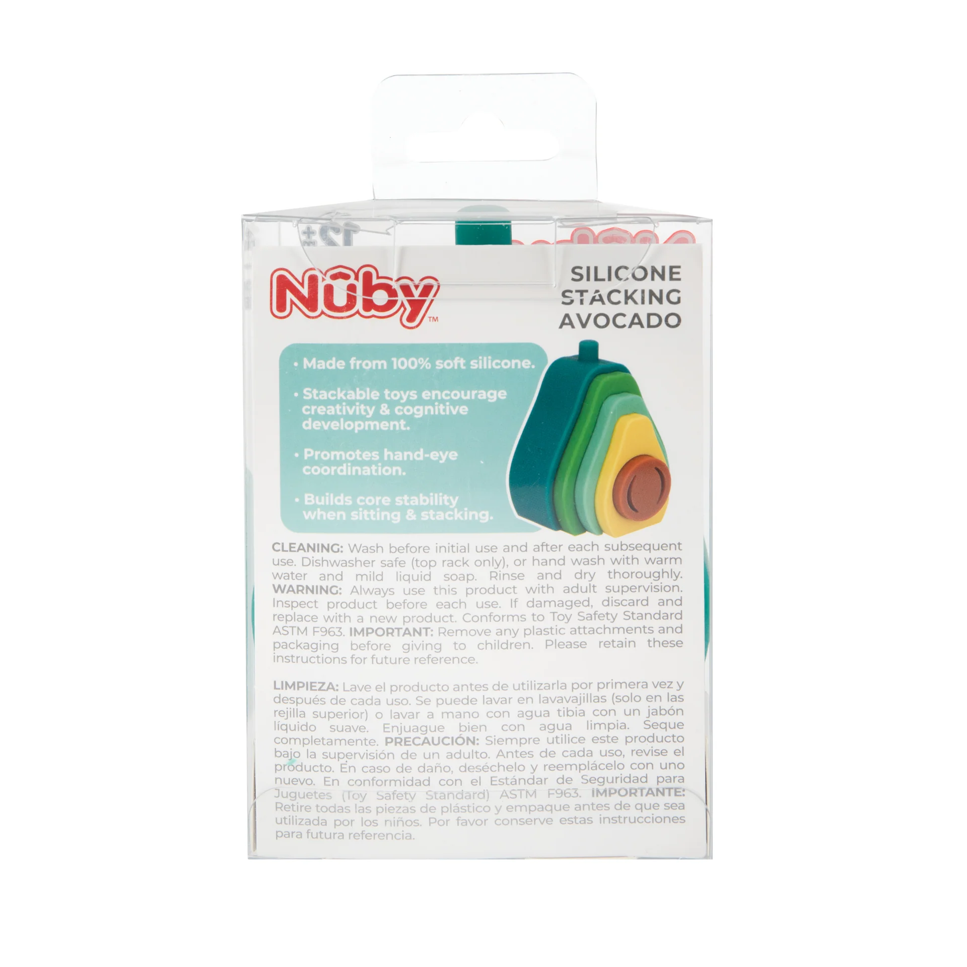 Silicone Stacking Avocado Toy - Image 8