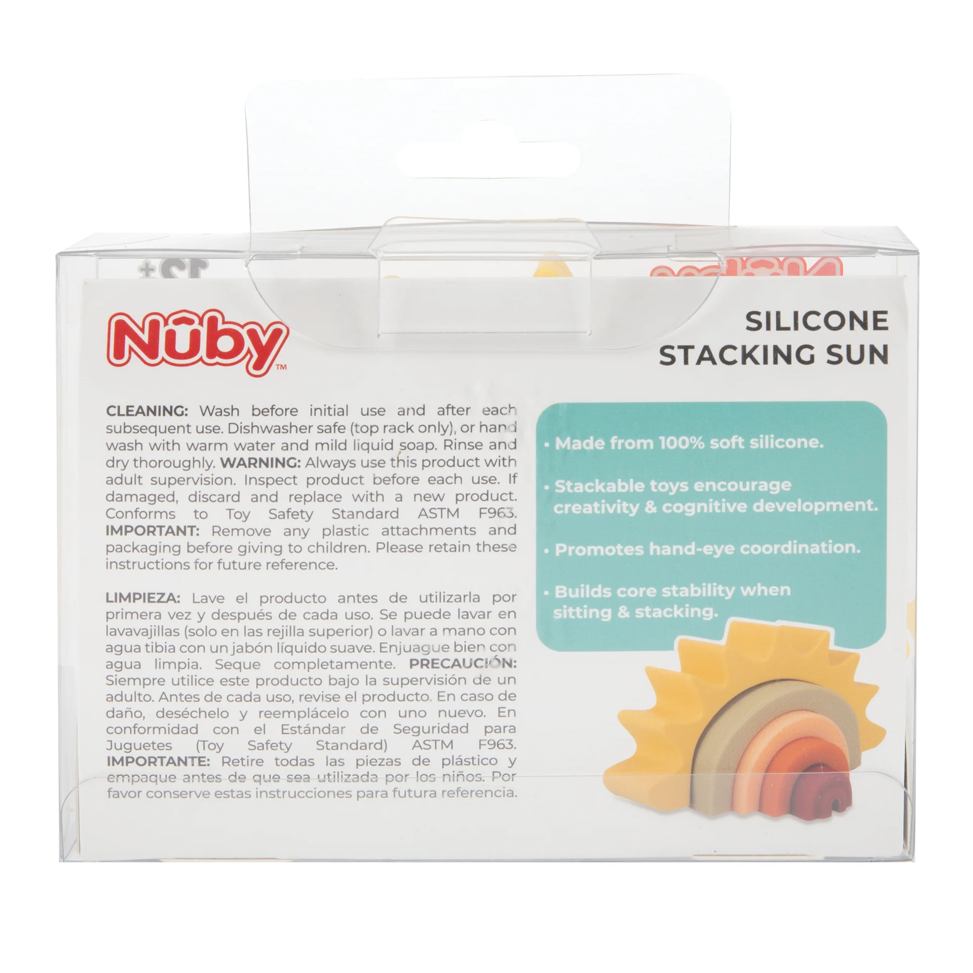 Silicone Stacking Sun Toy - Image 6