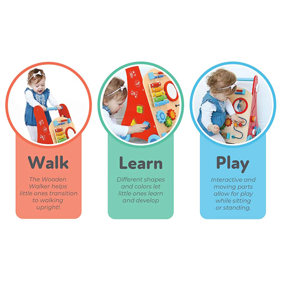 Wooden Baby Walker - Image 6